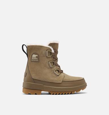 Sorel Saappaat - Torino II Naisten Kumisaappaat Khaki - ACEJO4659